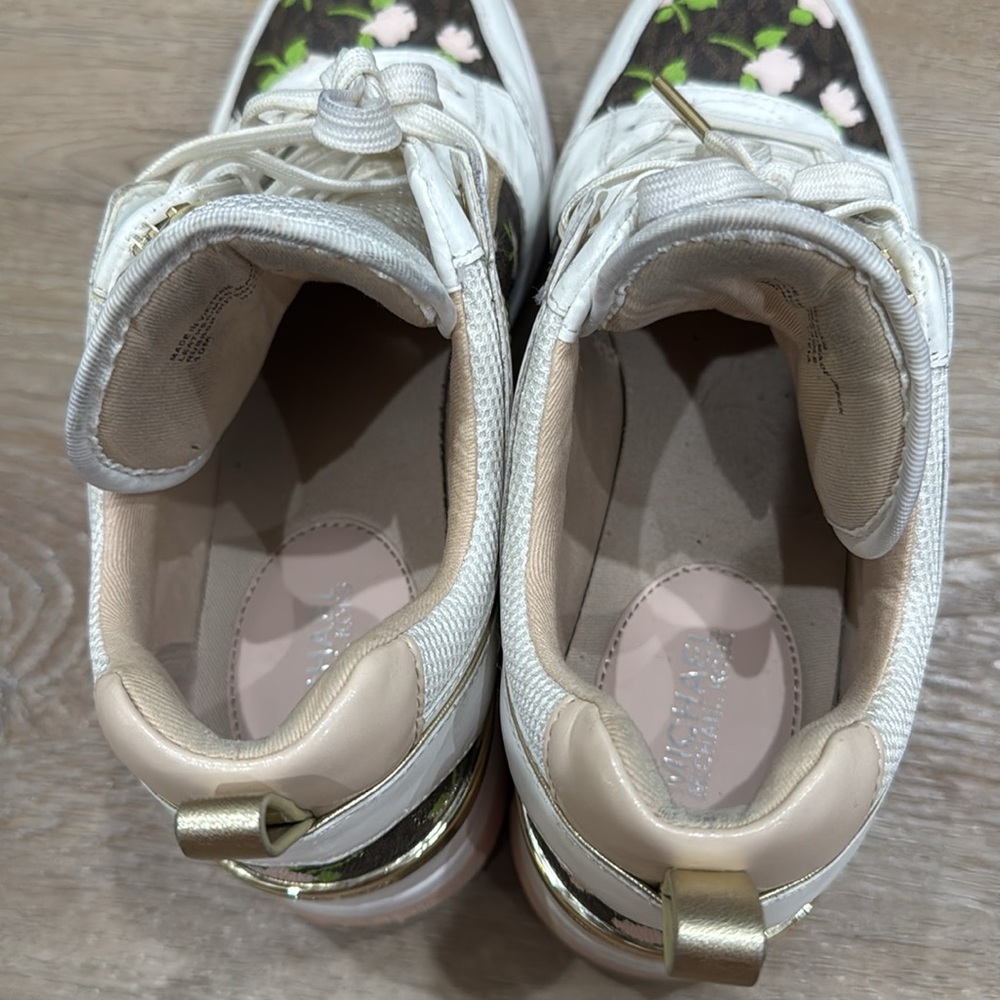 Michael Kors Georgie Trainer sneaker heels - Picture 8 of 9